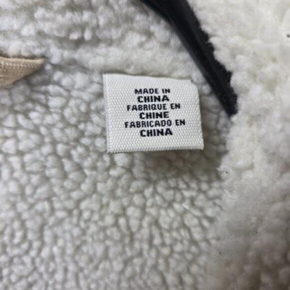 Levis Jacket Mens Medium Tan Corduroy Sherpa Lined Trucker Coat Casual - Picture 5 of 14